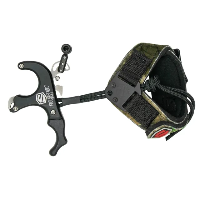 Scott 8008RCS2-BK Pursuit Thumb Release, Black, Multi-Sear, Adjustable Trigger - Scott Archery