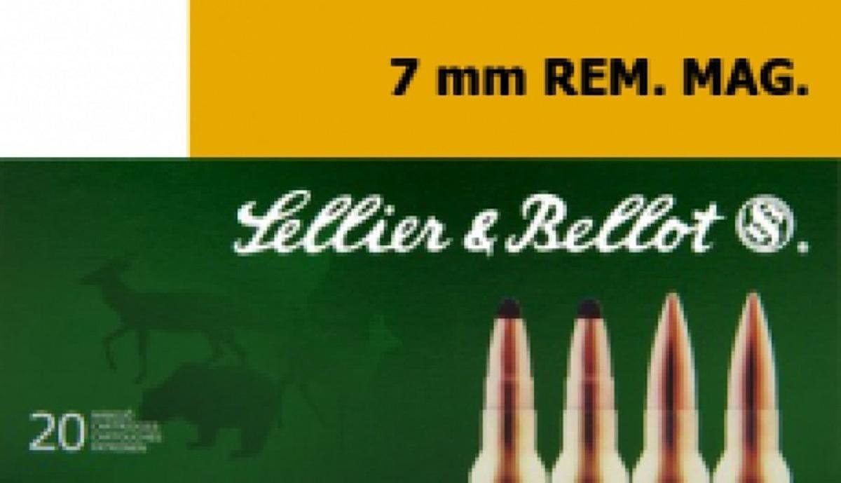 Buy Sellier & Bellot SB7A 7mm Rem Mag 173gr Soft Point Ammo 20 Rounds online