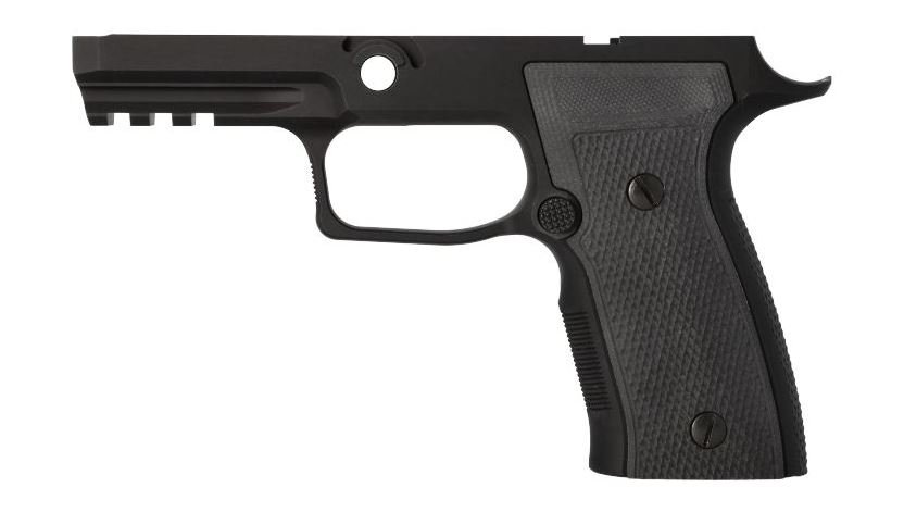Sig Sauer P320 AXG Carry Medium 9mm/.40/.357 Black Grip Module - Sig Sauer - P320