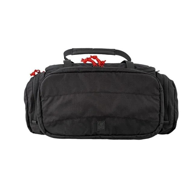 Grey Ghost Gear 60200-2 Range Bag 9x20x7 500D Nylon Black/Red