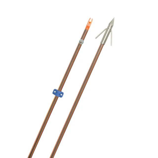 Fin-Finder Hydro Carbon IL 29.5In Bowfishing Arrow Big Head Point - Fin-Finder