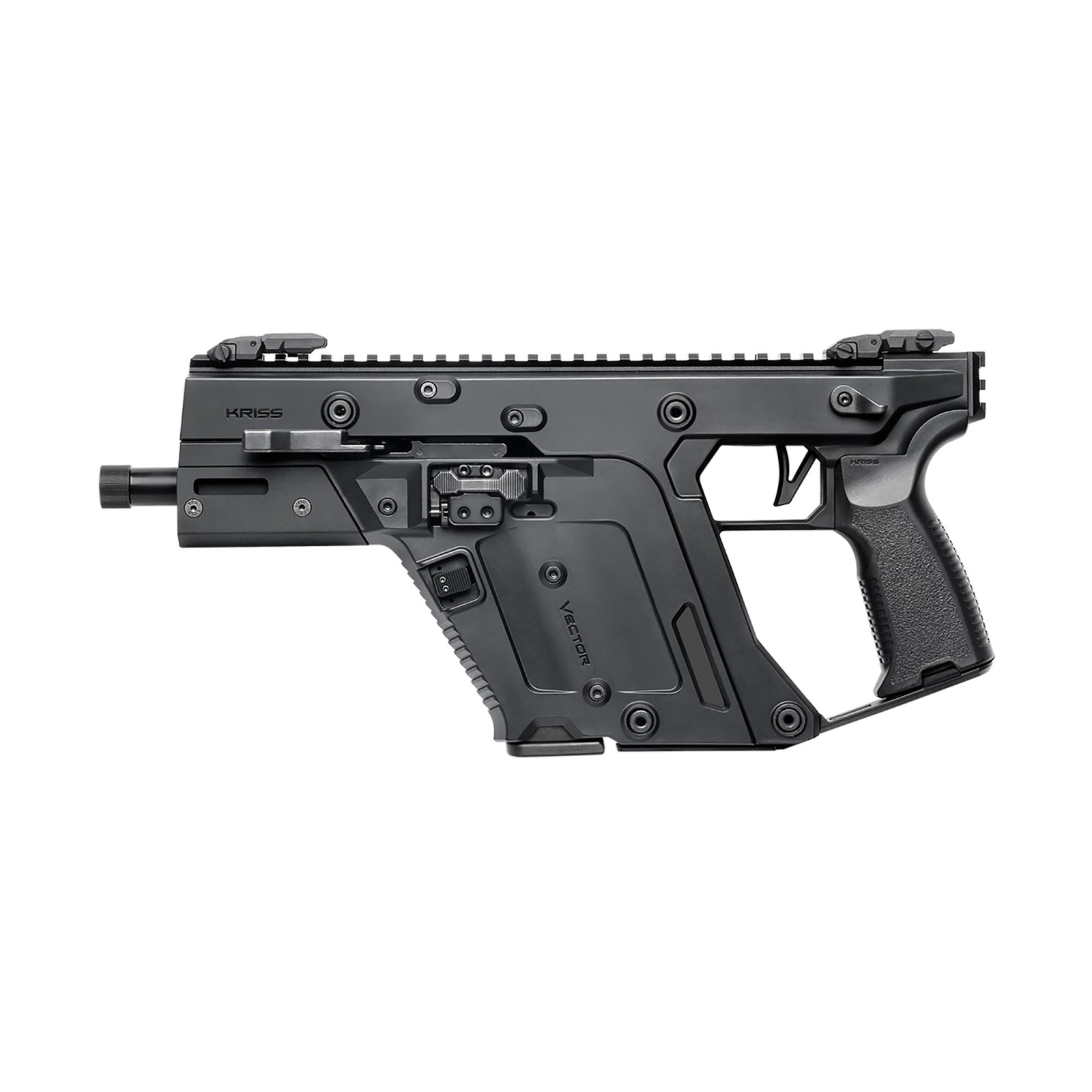 Kriss Vector SDP KV10-3PBL01 10MM Pistol 5.5" Barrel Black 10 Rounds - Kriss USA - 10MM