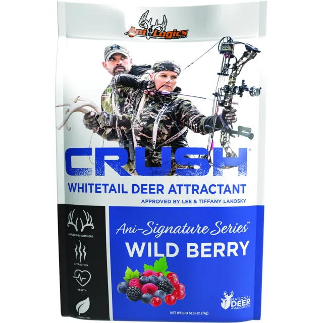 AniLogics CRUSH Granular Attractant Wild Berry 5 lbs. - Ani-Logics