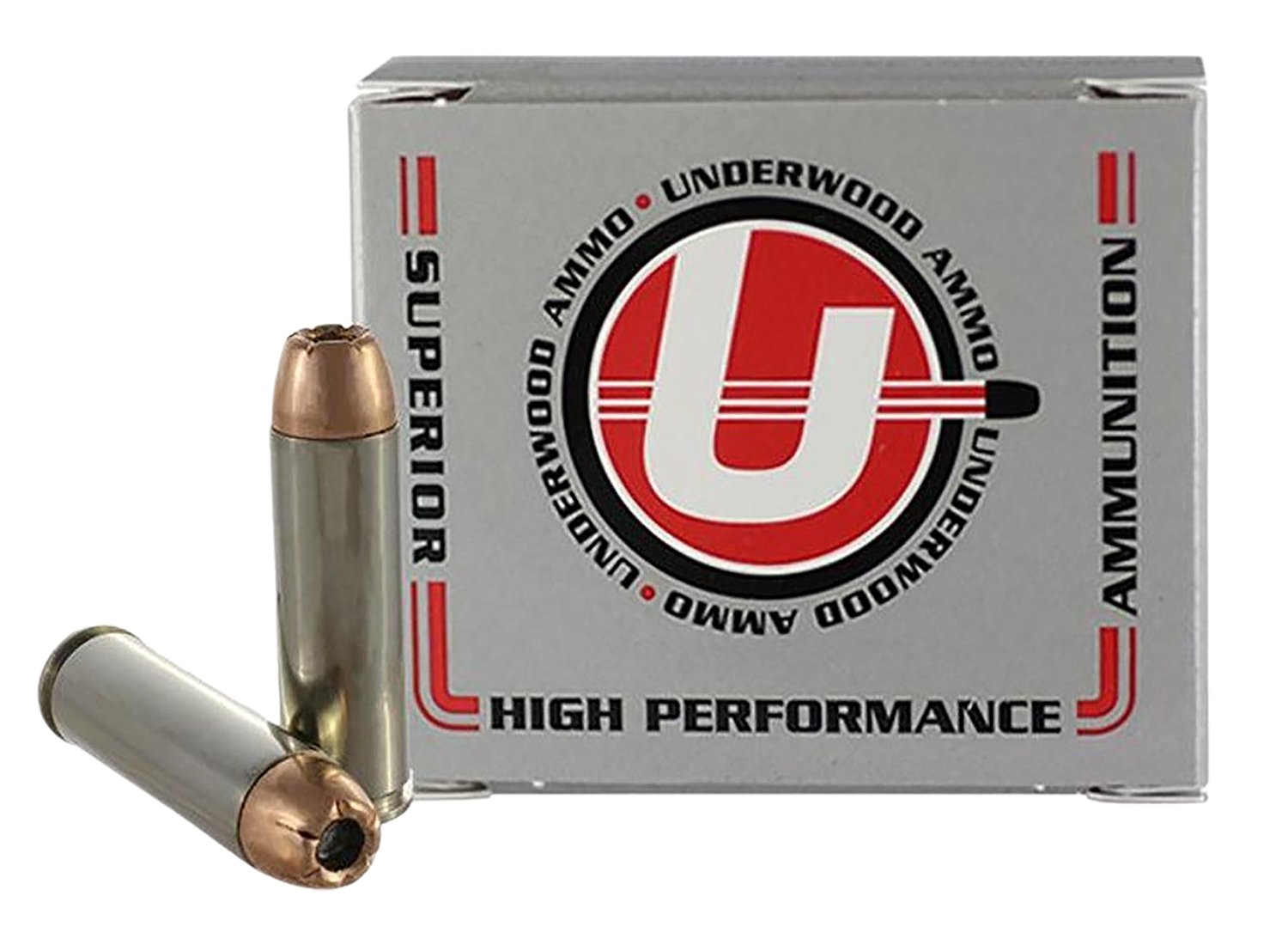 Underwood Ammo 500 S&W Magnum 350gr XTP JHP 20rd 1912fps - Underwood Ammo - .500 S&W MAGNUM