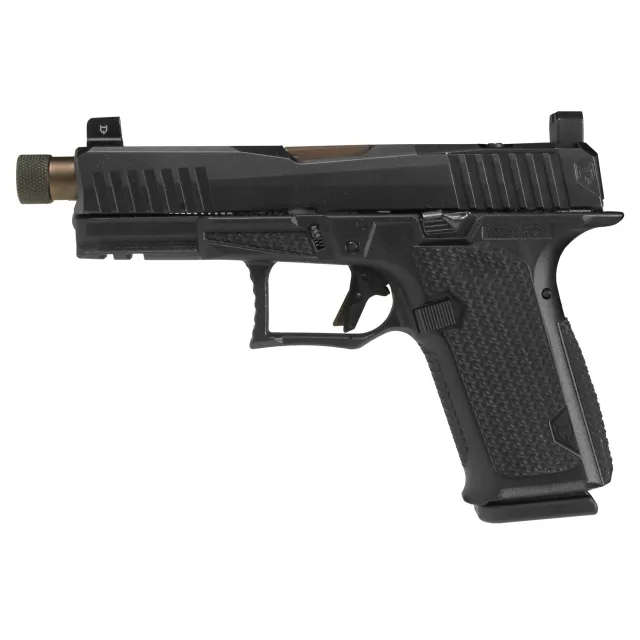 Lone Wolf Dusk 19 LWD-DUSK19-BLK-TH 9mm 3.9" Threaded Barrel 15+1 Black