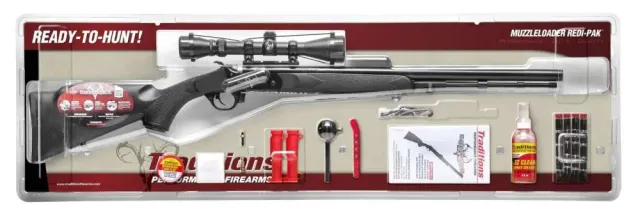 Traditions Buckstalker 50 Cal 24 In 3-9x40 Scope Redi-Pak Kit 50 Caliber - Traditions - 50 Caliber for sale at Smoke Wagon Firearms