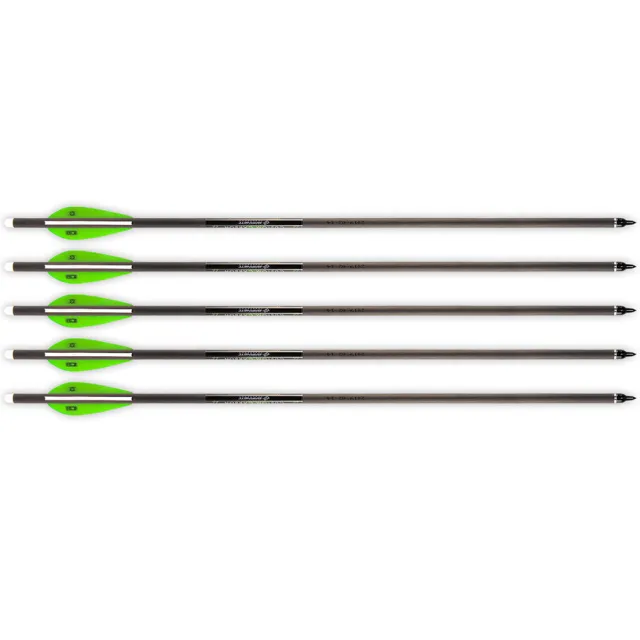 Buy Barnett Outdoors Head Hunter Carbon Crossbow Bolts 22 In 5 Pack 16079 online