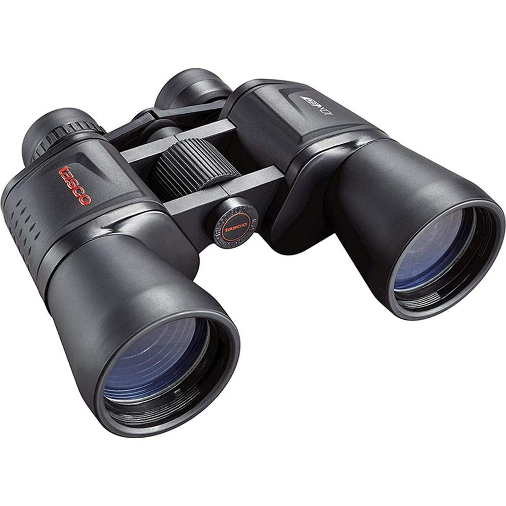 Tasco 10x50mm Full Sized Binoculars Porro Prism Rubber Coated Black - Tasco