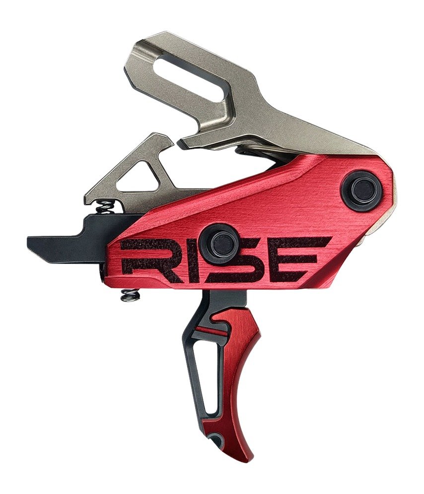 Rise Armament 535 G2 Trigger Fits AR Style Rifles Black and Red T35BR - Rise Armament