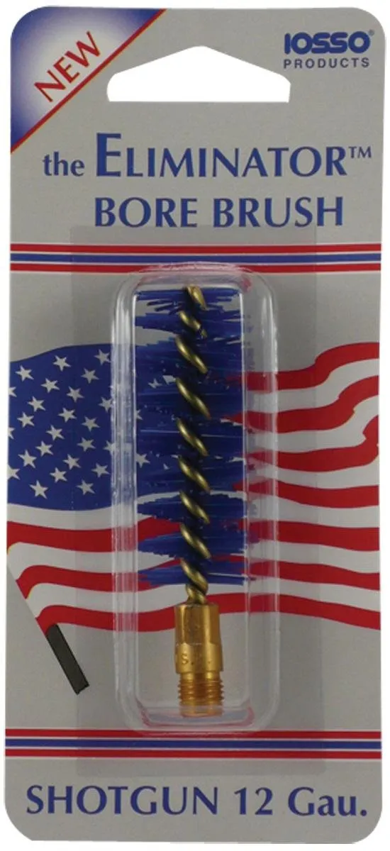 Buy Iosso Eliminator Premium Bore Brush, Cobalt Blue Fiber, 12 Gauge - Enhanced Cleaning Action online