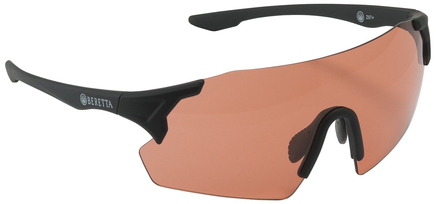 Beretta Challenge EVO Glasses Orange Lens Black Frame OC061A28540407UNI - Beretta