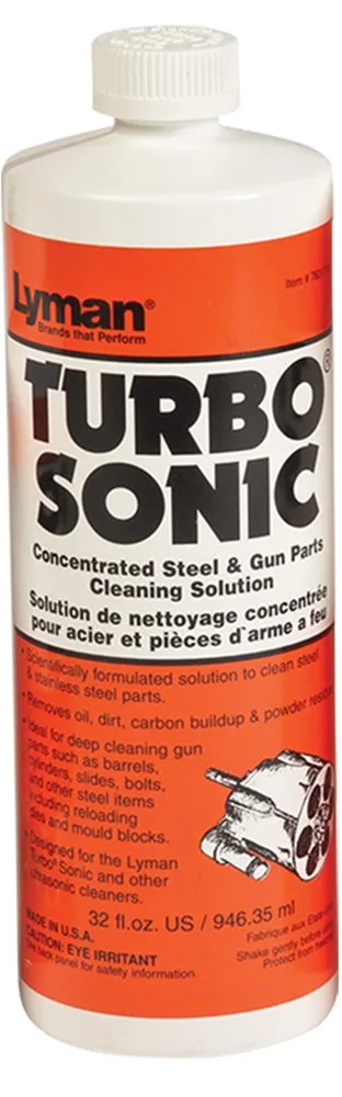 Lyman Turbo Sonic 32oz Stainless Steel Cleaning Solution 32 OZ - Lyman - 32 OZ