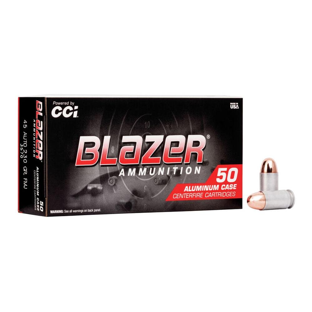 Buy BLAZER 45 ACP 230GR FMJ 1000 ROUNDS CASE online
