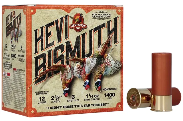 Buy HEVI-Shot HS14713 HEVI-Bismuth Upland 12Gauge 2.75" 1 1-4oz Bismuth 3Sho... online