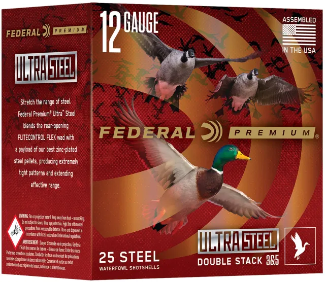 Buy Federal Premium PWUX142BB 12 Gauge 3 In 1 1/4 oz BB Shot 25 Box online