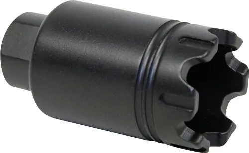 Guntec MCONE-FH-S-C-9 AR-15 9mm Flash Can with Glass Breaker Black - Guntec USA