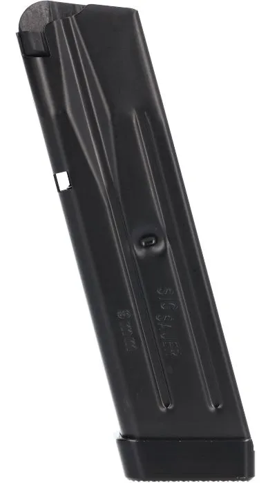 Sig Sauer 8901372 P320 9mm 10-Round Magazine Aluminum Base Black - Sig Sauer - 9mm Luger