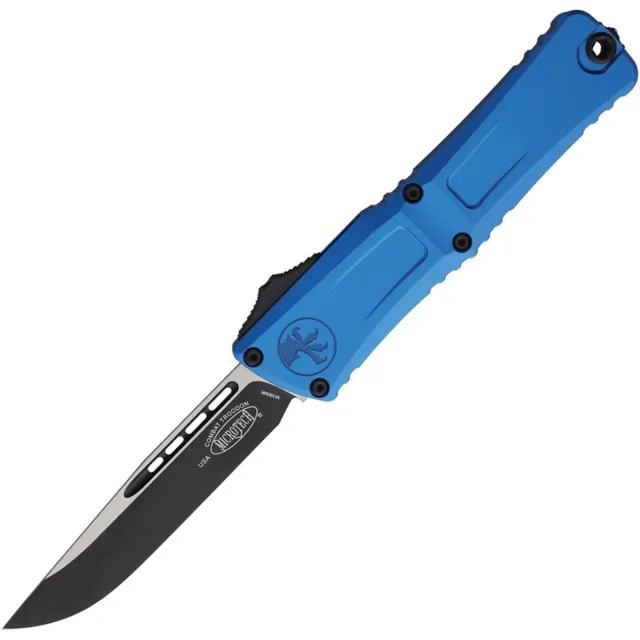Microtech Combat Troodon G3 4.04 In SE Blue Aluminum Handle - MICROTECH for sale at Iron and Lace