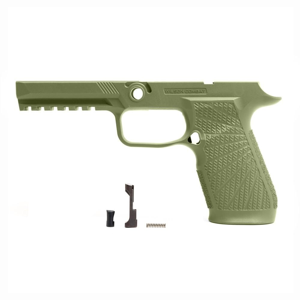 Wilson Combat 320-FSGN Grip Module Sig P320 Full Size Green No Safety - Wilson Combat - ['9mm', '.40 S&W', '.357 SIG']