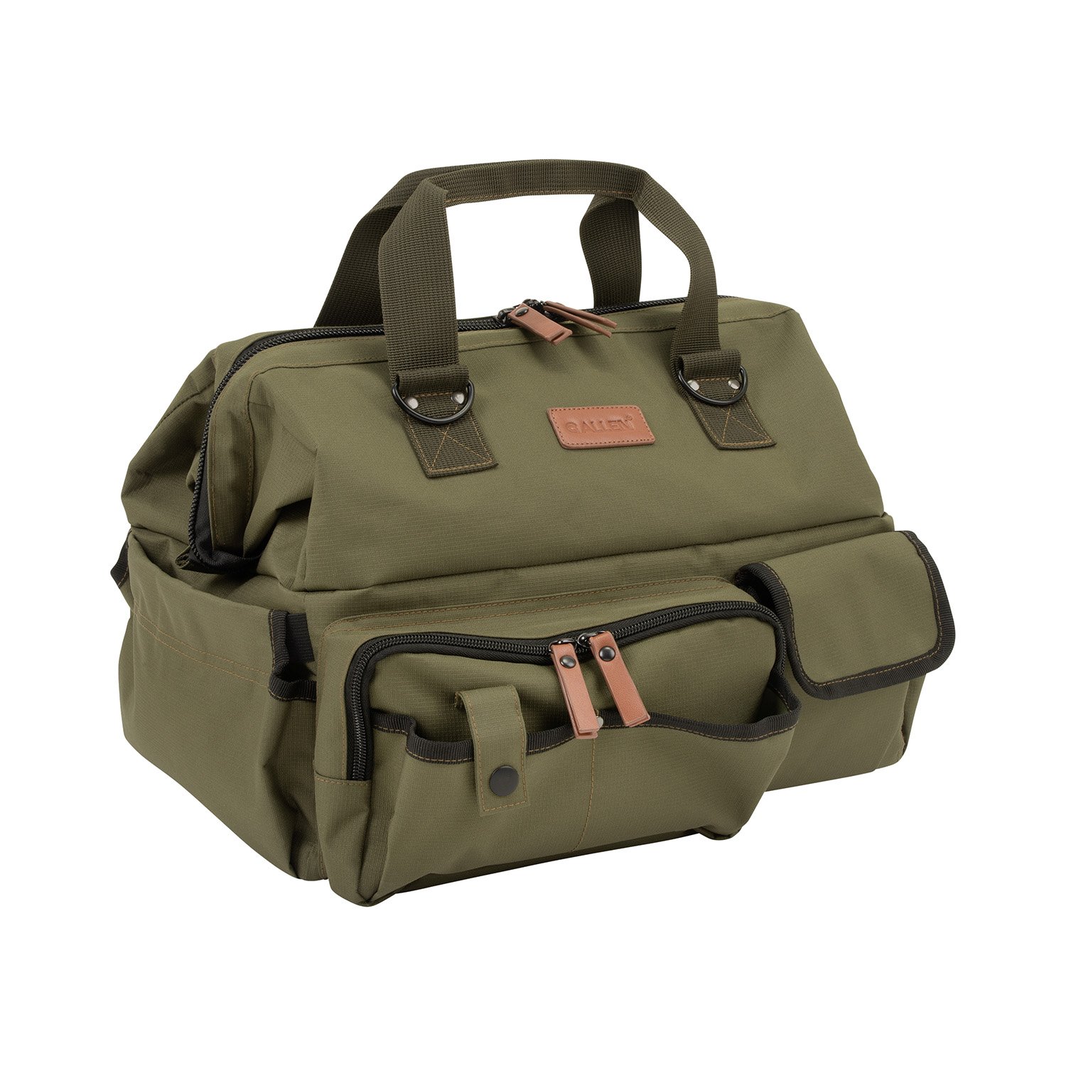 Allen Company Triumph Ripstop Range Bag & Handgun Mat Olive Green 600 - Allen Company