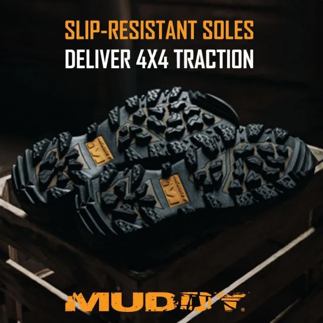 Muddy DV8 MUD-17NI-CL-10D Non-Insulated Boots Clay Size 10D 17-Inch - GSM Outdoors