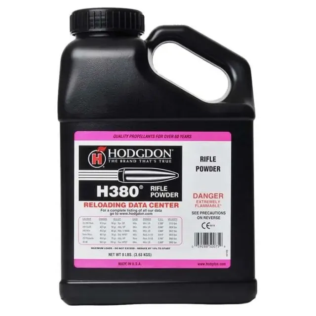 H380 Spherical Rifle Powder 8 lbs by Hodgdon - Hodgdon