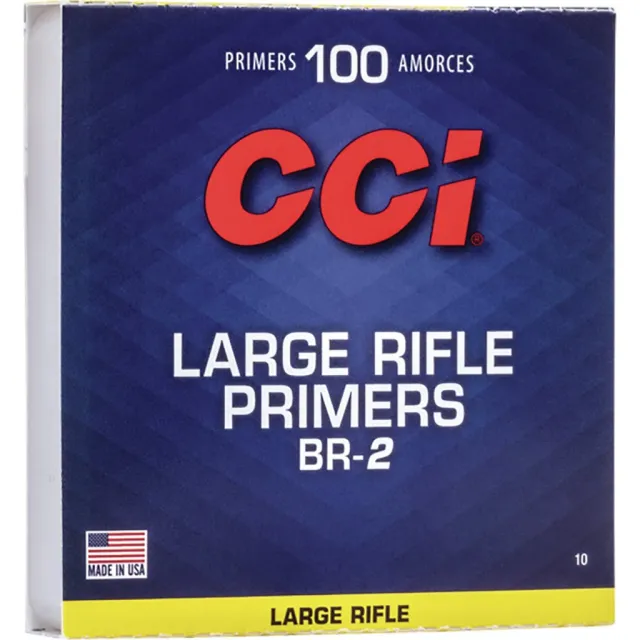 CCI BR-2 Large Rifle Benchrest Primers 1000/Box