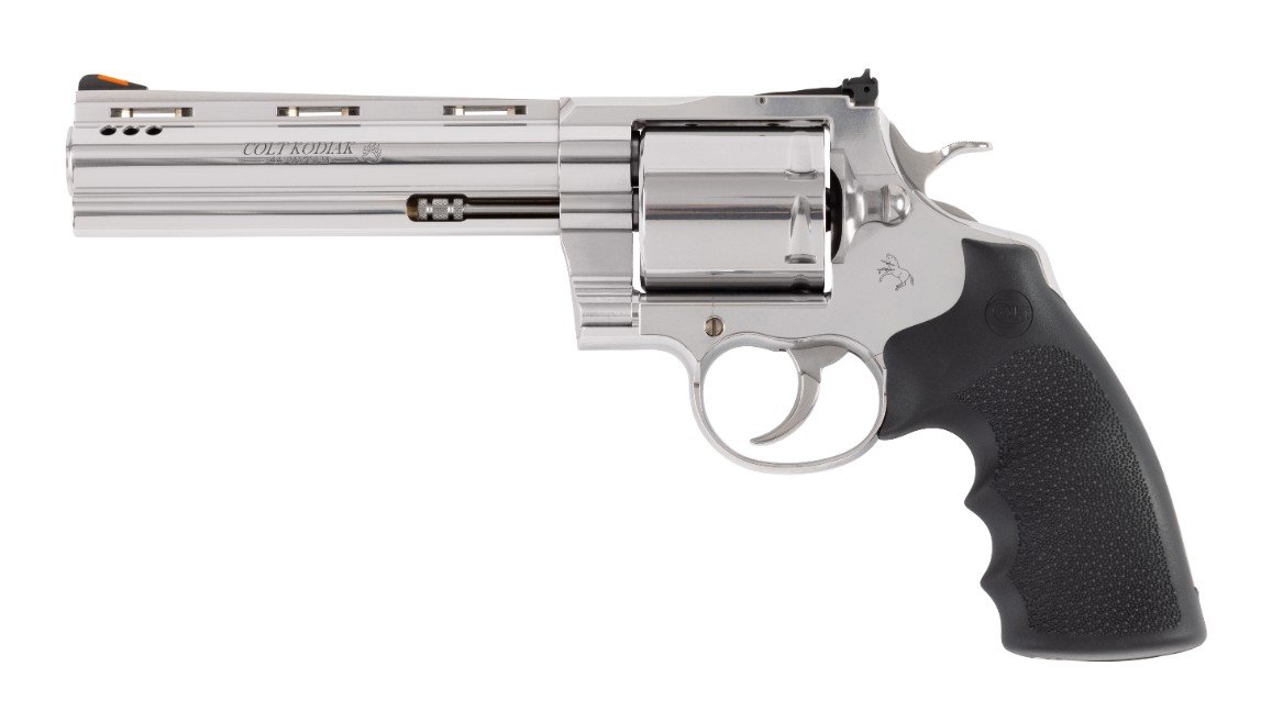 Colt Kodiak KODIAKSP6RTS 44MAG 6" SS Hogue Grips - Colt - 44 Magnum