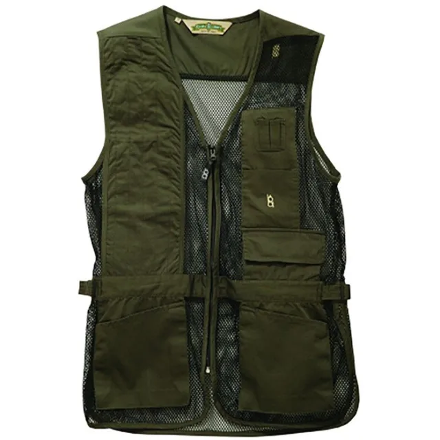 Bob Allen 30196 Mesh Shooting Vest Sage Green RH M