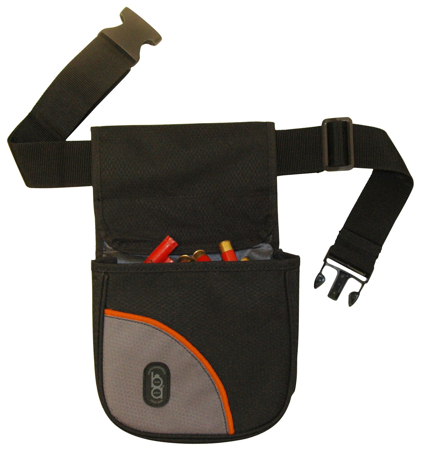 Buy Bob Allen BA430 Club Series Divided Shell Pouch Black Nylon 26-50" Belt online