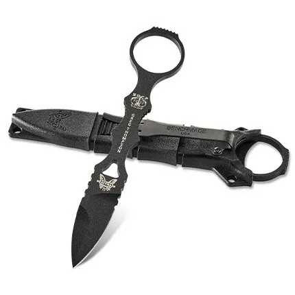 BENCHMADE Mini SOCP Spear-Point Fixed Blade Knife (177BK)