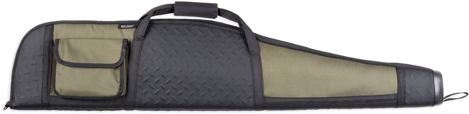 Bulldog BD310 Armor Rifle Case 48" Black with Green Panels - Bulldog