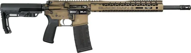 Black Rain BRO-FUSION-300BLK-BB 16" Bronze .300BLK AR-15 Rifle