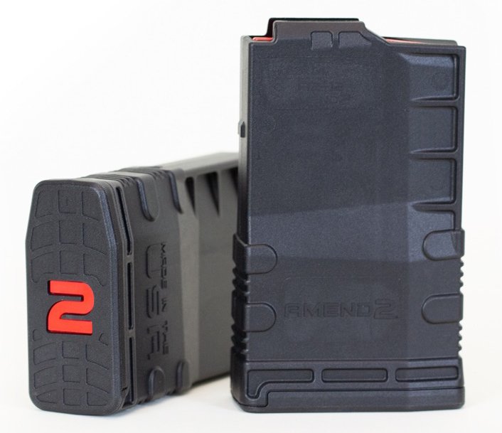 Amend2 AICS .308 Win / 7.62 NATO 12-Round Magazine SAAICSBLK12 - Amend2 - 12RD