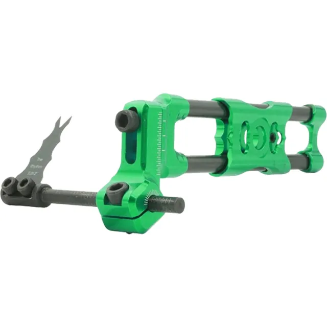 SureLoc SL20003 Rhythm Rest Green RH Carbon Fiber Adjustable Blades - SureLoc