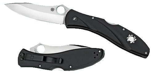 Spyderco Folding Knife With Plain Edge C66PBK3 260 3.14 In - Spyderco