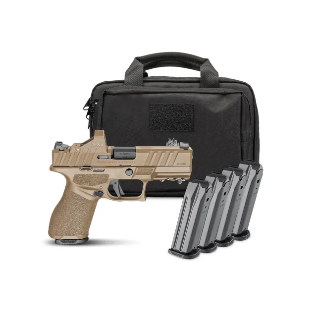Springfield Armory USA Echelon 9mm Luger 15+1 4.000 Brown Ultra High Impact Polymer
