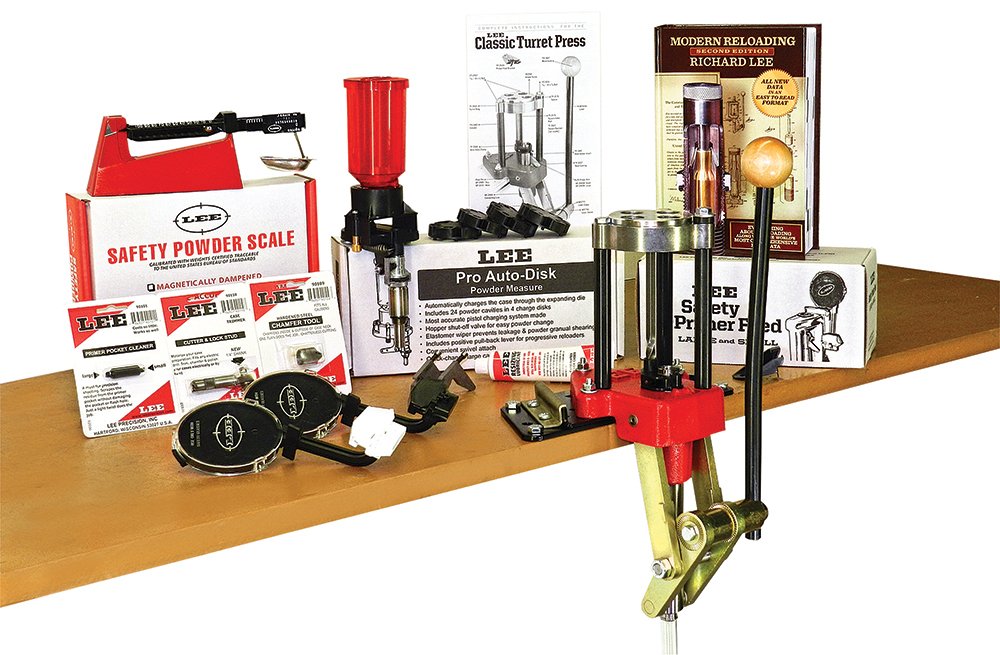 Lee Precision 90304 Classic Turret Press Kit 4-Hole Reloading System - Lee Precision