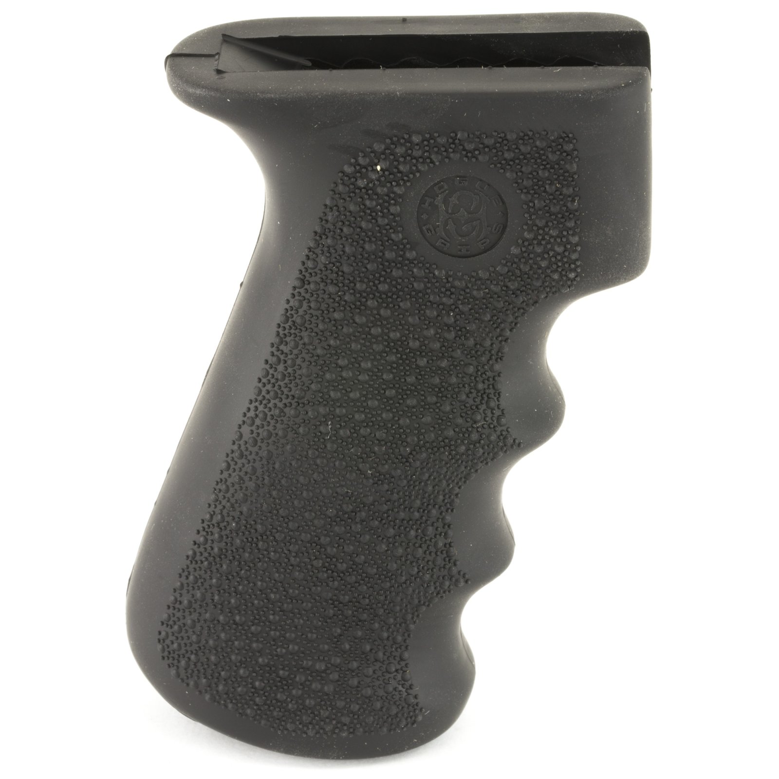 Hogue 74010 Overmolded Rubber Grip w/ Storage for AK-47/AK-74 Black - Hogue