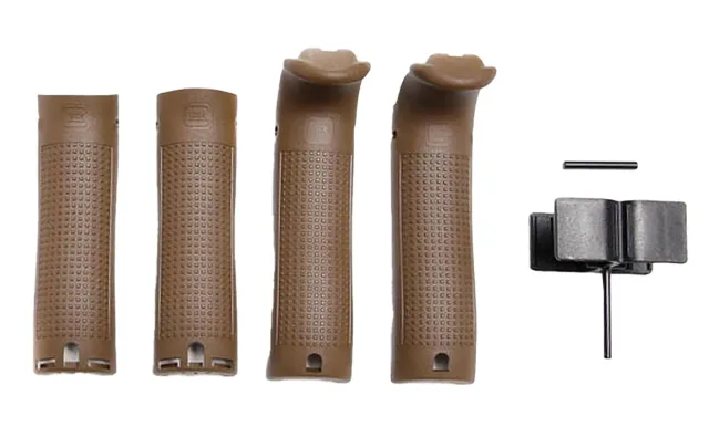 Glock 30864 Backstrap/Beavertail Set Dark Earth Polymer - Glock for sale at Bang-Bang Tactical