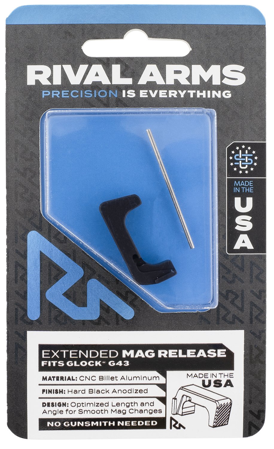 Buy Rival Arms RA72G003A Extended Magazine Release Black Anodized Aluminum online