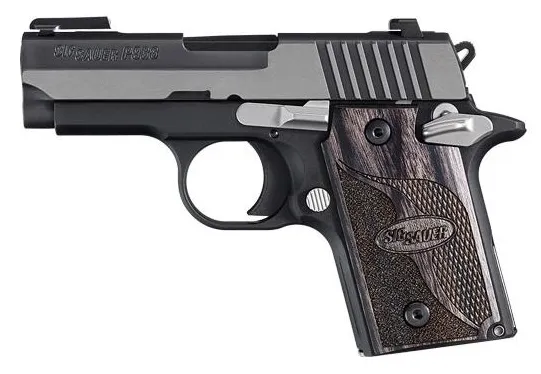 Sig Sauer P938 9mm Equinox NS 2-Tone Nitron AmbiSafety 6rd 3" Barrel