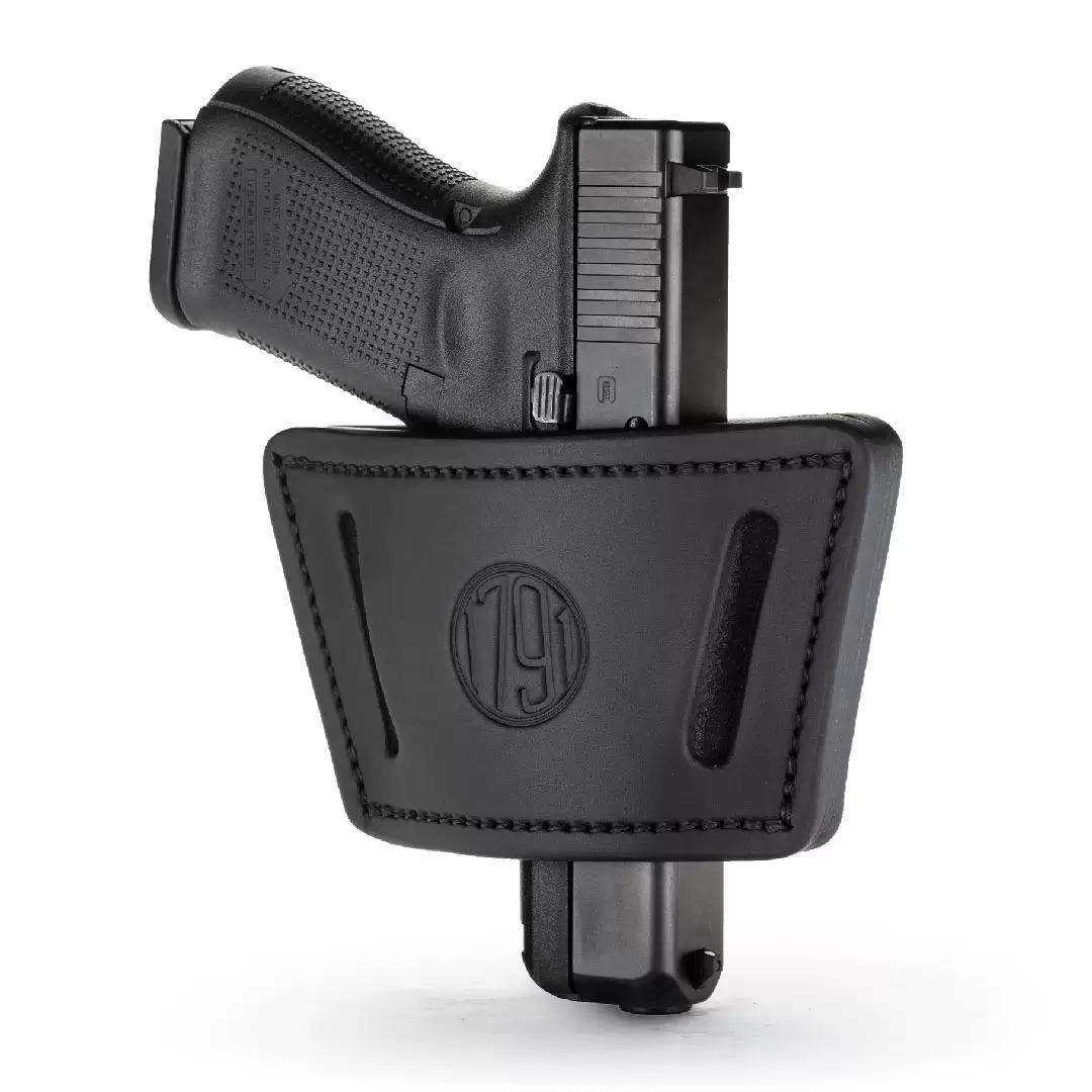 1791 Gunleather UIW-X-SBL-A Universal IWB/OWB Holster Stealth Black - 1791 Gunleather