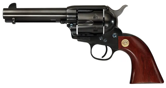 Buy Cimarron MP400B1402 Pistoleer 357 Mag 6 Shot 4.75" Blued Rifled Steel online