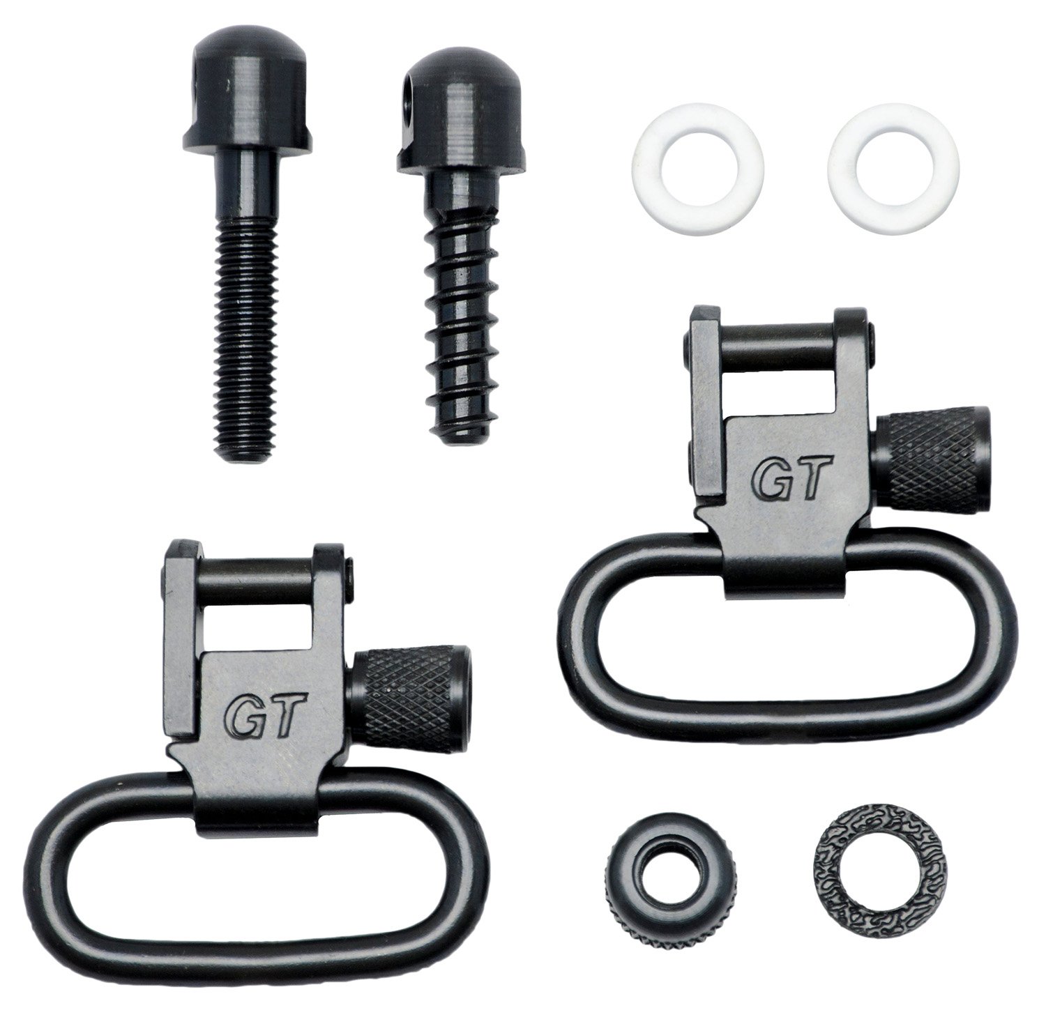 Buy GrovTec Bolt Action Rifle Swivel Set 1" Black online