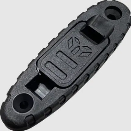Wraithworks WARP-15 Trap Door Buttplate Black BUTTPLATE-WARP15-TD
