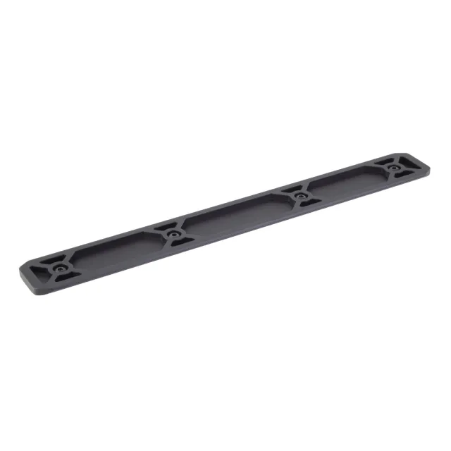 Warne 6206M M-LOK Rail Black 12 Inch ARCA Rail with M-LOK Interface - Warne