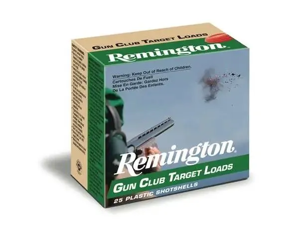 Buy Remington Ammunition 20230 Gun Club Target Load 12 Gauge 2.75" 1 1/8 oz 8 Shot 25 Per Box/ 10 Cs online