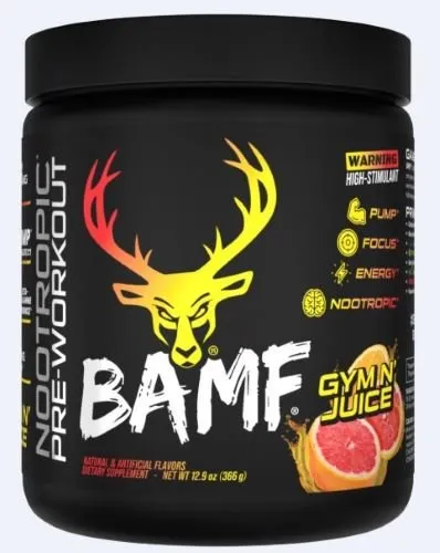 Buy Bucked Up 1012107 Pre-Workout Bamf Gym N Juice 30 Servings online