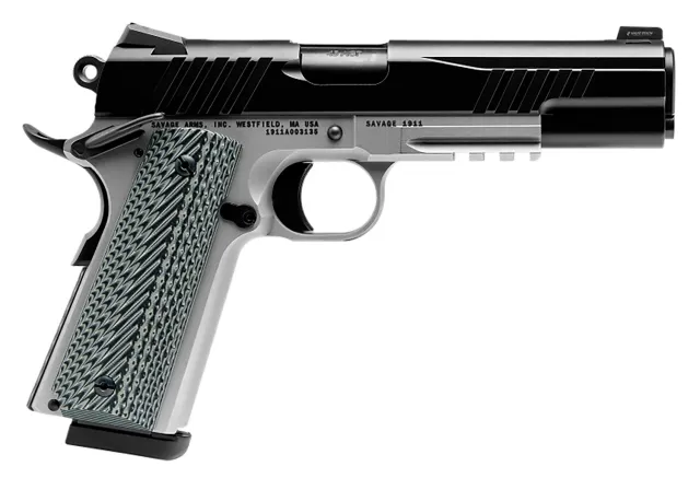 Buy Savage 1911 Government Pistol 9mm 5" Two Tone 10 rd. w/Rail online